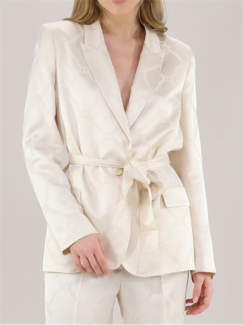 Giacca blazer con Oval T jacquard TWINSET | TP2010/11748
